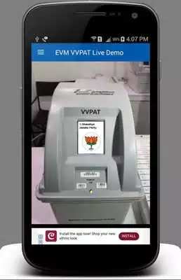Play EVM VVPAT Live Demo