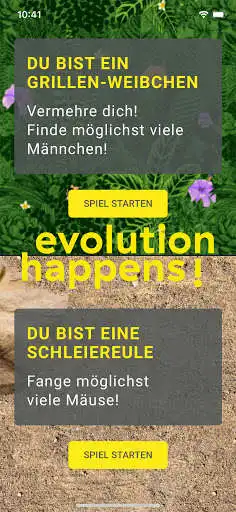 Play evolution happens!  and enjoy evolution happens! with UptoPlay