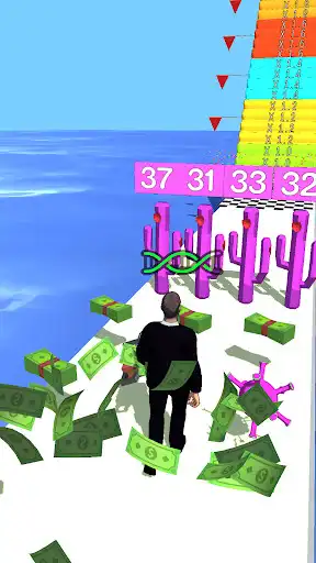 Play Evolution Run 3D as an online game Evolution Run 3D with UptoPlay