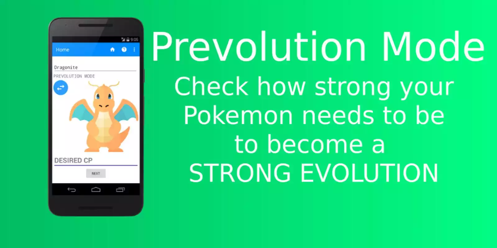 Play Evolve CP Calc. for PokemonGo