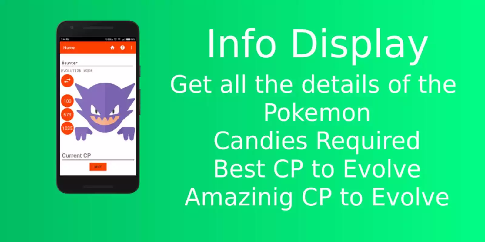 Play Evolve CP Calc. for PokemonGo
