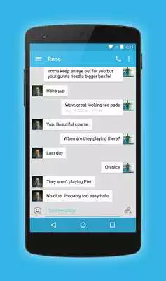 Play APK EvolveSMS Theme Simple Hang  and enjoy EvolveSMS Theme Simple Hang with UptoPlay evolvetheme.theme14