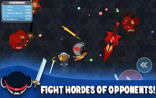 Play EvoWars.io as an online game EvoWars.io with UptoPlay