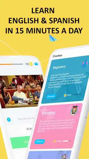 Play EWA: Learn English  Spanish  and enjoy EWA: Learn English  Spanish with UptoPlay
