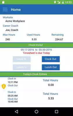 Play EWD Timekeeping
