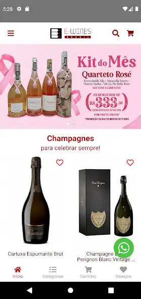 Play E-Wines Brasil as an online game E-Wines Brasil with UptoPlay