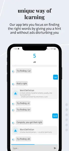 Play Eword - Vocabulary Challenge as an online game Eword - Vocabulary Challenge with UptoPlay