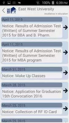 Play EWU Notice Board