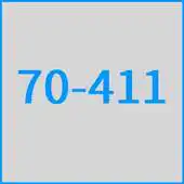 Free play online Exam 70-411 APK