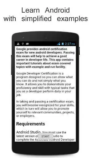 Play Exam Certificate - For Android developer  and enjoy Exam Certificate - For Android developer with UptoPlay