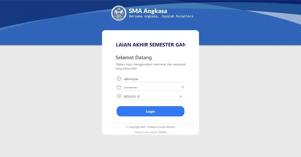 Play Exam Client SMA Angkasa and enjoy Exam Client SMA Angkasa with UptoPlay Play Exam Client SMA Angkasa and enjoy Exam Client SMA Angkasa with UptoPlay