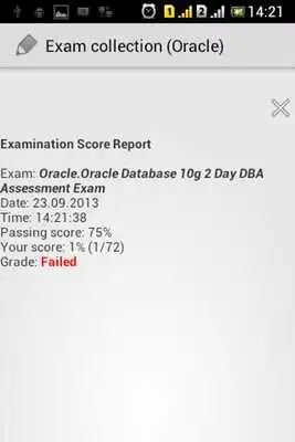 Play Exam collection (Oracle)