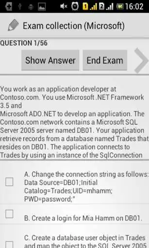 Play Exam cpllection (Microsoft)