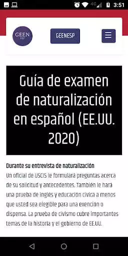 Play Examen Ciudadanía EE.UU 2020 (ESP) and enjoy Examen Ciudadanía EE.UU 2020 (ESP) with UptoPlay Play Examen Ciudadanía EE.UU 2020 (ESP) and enjoy Examen Ciudadanía EE.UU 2020 (ESP) with UptoPlay