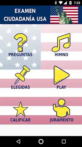 Play APK Examen Ciudadania 2019 USA Audio Test Gratis  and enjoy Examen Ciudadania 2019 USA Audio Test Gratis with UptoPlay designingyourapp.examen_de_ciudadania_USA