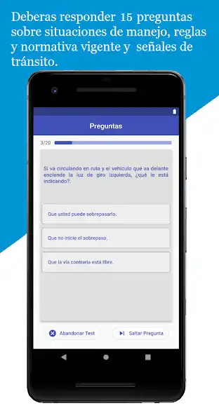 Play Examen de conducir. Motos as an online game Examen de conducir. Motos with UptoPlay