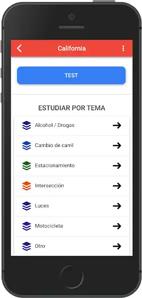 Play Examen de manejo DMV 2022 as an online game Examen de manejo DMV 2022 with UptoPlay