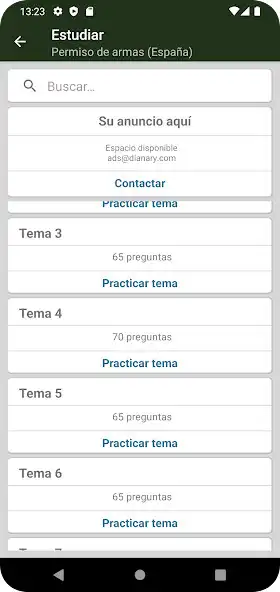 Play ExamenesCazador.com as an online game ExamenesCazador.com with UptoPlay