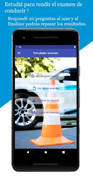 Play Examen licencia de conducir.  and enjoy Examen licencia de conducir. with UptoPlay