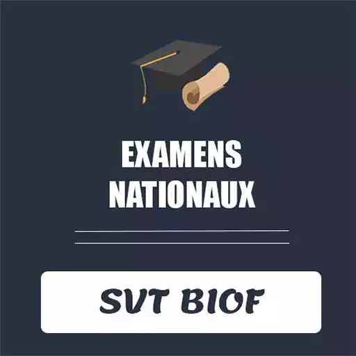 Play examens nationaux svt biof APK