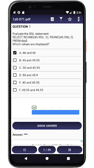 Play Exam from PDF  and enjoy Exam from PDF with UptoPlay