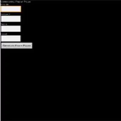 Play Exam Paper Generator