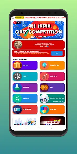 Play Exam Preparation - MCQ Adda as an online game Exam Preparation - MCQ Adda with UptoPlay