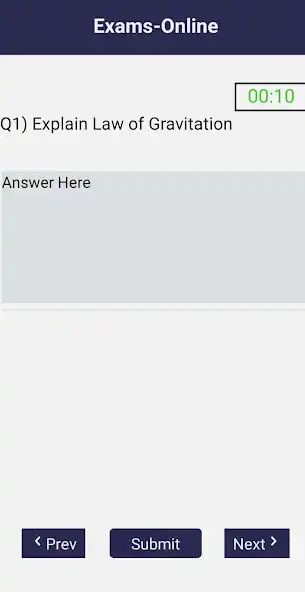 Play Exams Online as an online game Exams Online with UptoPlay