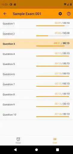 Play Exam Timer