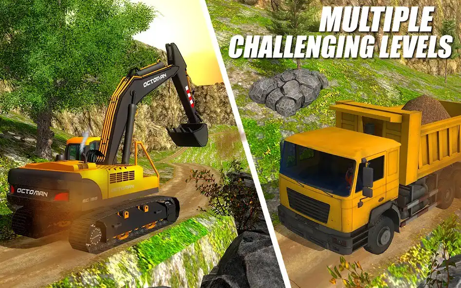 Play Excavator Construction 3D Sim  and enjoy Excavator Construction 3D Sim with UptoPlay