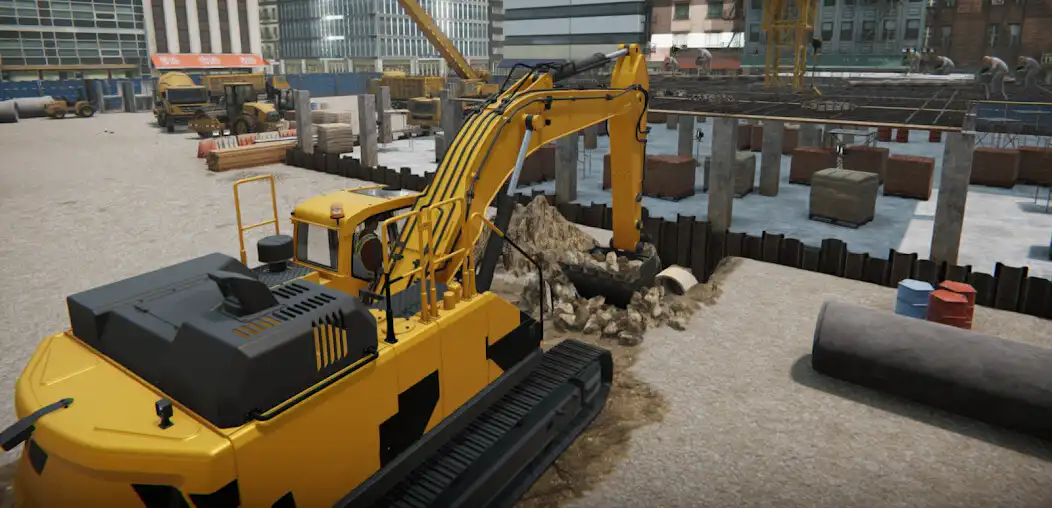 Play Excavator  Dozer Simulator 3D  and enjoy Excavator  Dozer Simulator 3D with UptoPlay