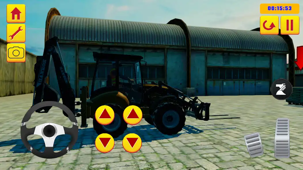 Play Excavator Forklift Simulator  and enjoy Excavator Forklift Simulator with UptoPlay