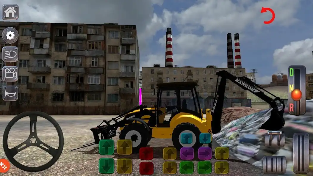 Play Excavator Loader Simulator as an online game Excavator Loader Simulator with UptoPlay