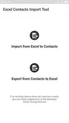 Play Excel Contacts Import Export