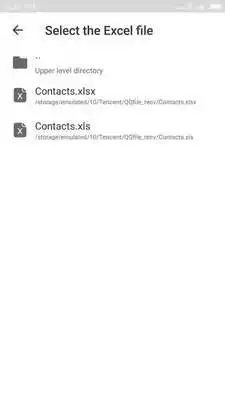 Play Excel Contacts Import Export