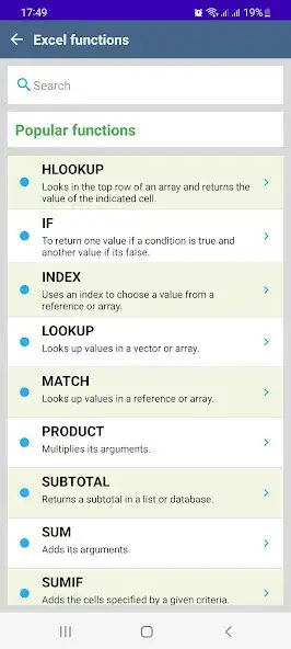 Play Excel Functions and Shortcuts as an online game Excel Functions and Shortcuts with UptoPlay