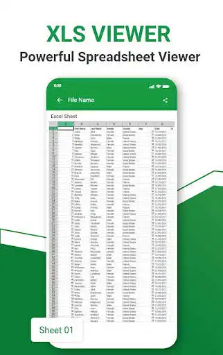 Play Excel Reader - XLSX viewer  and enjoy Excel Reader - XLSX viewer with UptoPlay