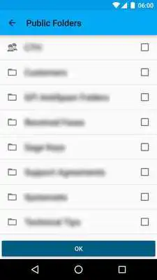 Play Exchange Folder Sync