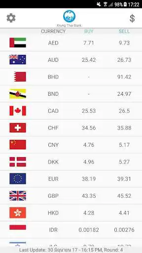 Play APK Exchange TH - Best Foreign Thai Baht Exchange Rate  and enjoy Exchange TH - Best Foreign Thai Baht Exchange Rate using 