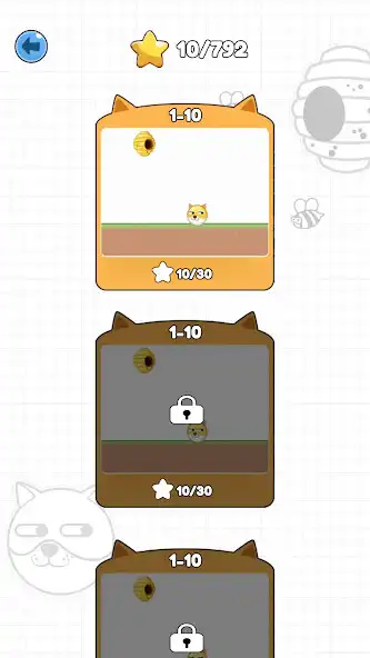 Play Excited Bees and The Dog as an online game Excited Bees and The Dog with UptoPlay