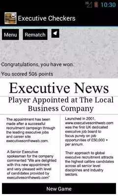 Play Executive Checkers