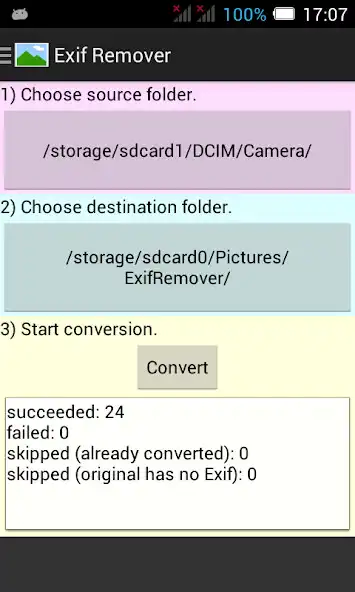 Play Exif Remover