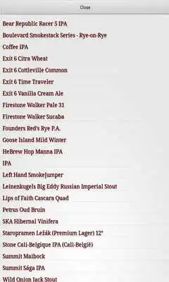 Play Exit 6 Beer Selector
