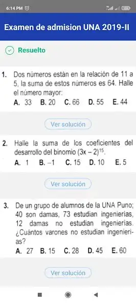 Play Exámenes de Admisión UNA Puno  and enjoy Exámenes de Admisión UNA Puno with UptoPlay