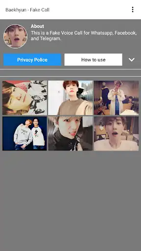 Play EXO Baekhyun Fake Call  and enjoy EXO Baekhyun Fake Call with UptoPlay