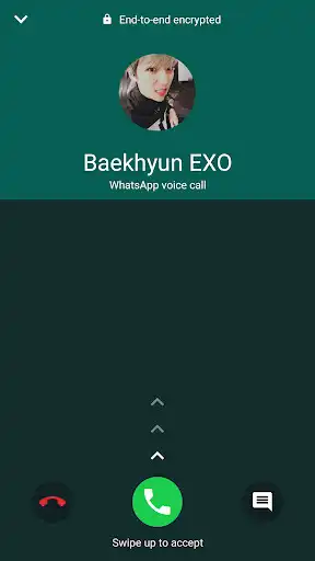 Play EXO Baekhyun Fake Call as an online game EXO Baekhyun Fake Call with UptoPlay