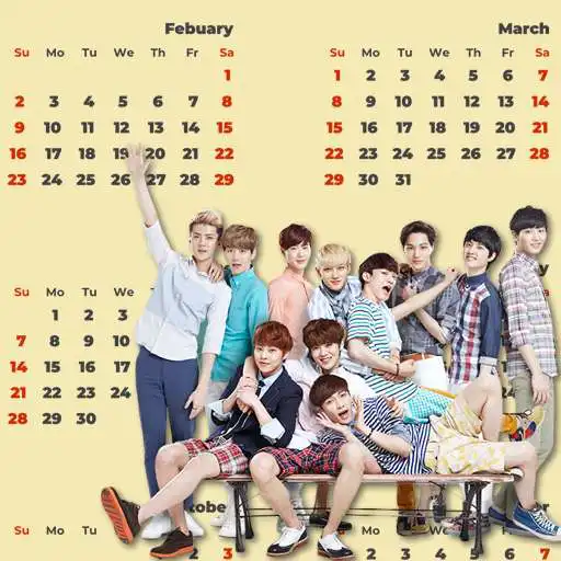 Play EXO Calendar Widget APK