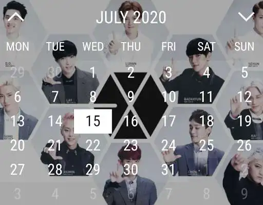 Play EXO Calendar Widget  and enjoy EXO Calendar Widget with UptoPlay