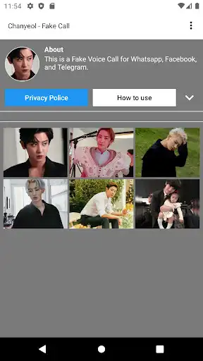 Play EXO Chanyeol Fake Call  and enjoy EXO Chanyeol Fake Call with UptoPlay