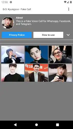 Play EXO Do Kyungsoo - Fake Call  and enjoy EXO Do Kyungsoo - Fake Call with UptoPlay